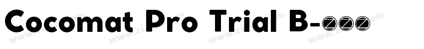 Cocomat Pro Trial B字体转换